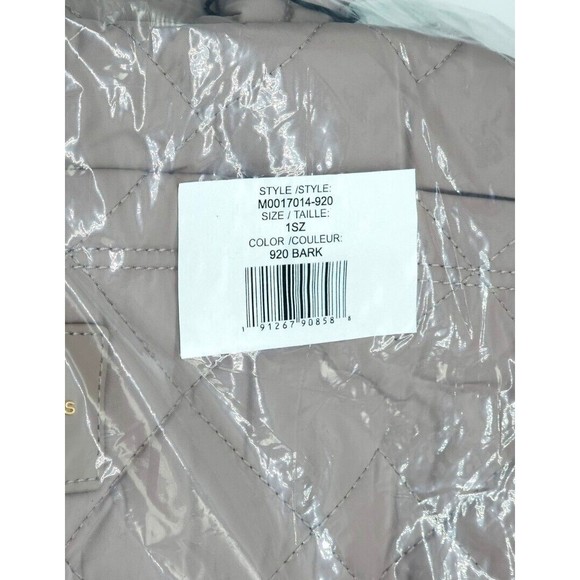 Marc Jacobs Quilted Nylon Medium Weekender Travel Bag Bark New ML2306870 - Picture 14 of 16